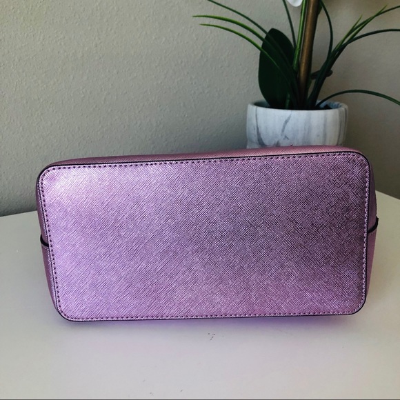 KATE SPADE LOLA GLITTER SMALL SATCHEL & WALLET NWT - Picture 12 of 16